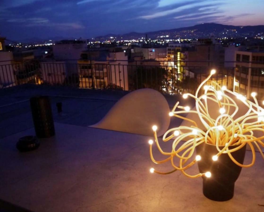 Stylish Penthouse With Acropolis And 360 View Apartman Athén Kültér fotó